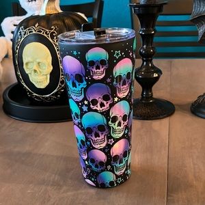 Hydrapeak Rainbow Skull Tumbler